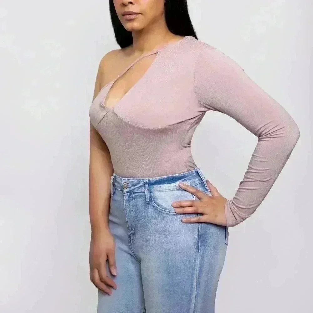My Side of the Story One Shoulder Bodysuit